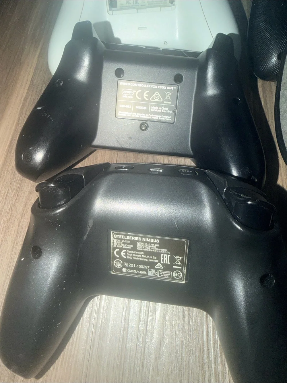 Lot of 6 Xbox Controllers Microsoft‎ PowerA PDP SteelSeries